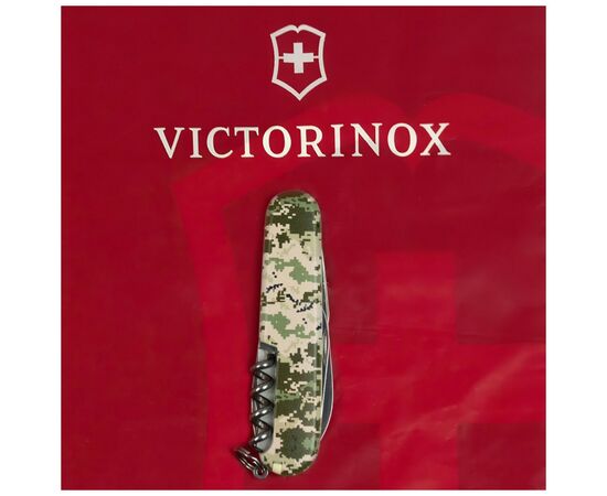 Ніж Victorinox Spartan Army 91 мм Піксель + Лого (1.3603.3_W3941p), зображення 10 Ніж Victorinox Spartan Army 91 мм Піксель + Лого (1.3603.3_W3941p), зображення 10