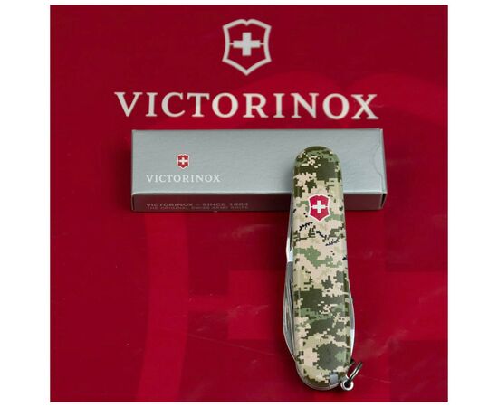 Ніж Victorinox Spartan Army 91 мм Піксель + Лого (1.3603.3_W3941p), зображення 12 Ніж Victorinox Spartan Army 91 мм Піксель + Лого (1.3603.3_W3941p), зображення 12