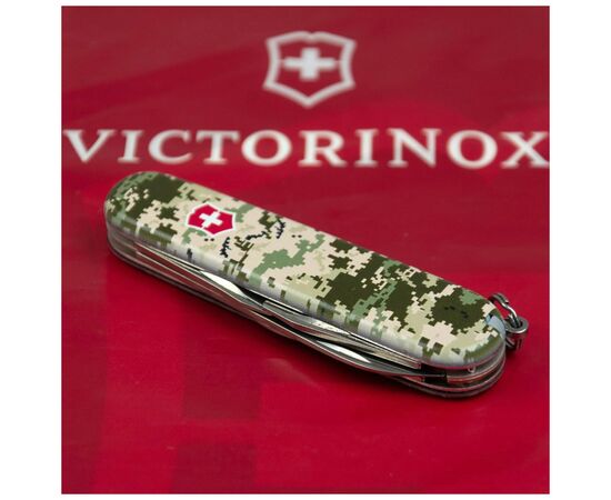 Ніж Victorinox Spartan Army 91 мм Піксель + Лого (1.3603.3_W3941p), зображення 3 Ніж Victorinox Spartan Army 91 мм Піксель + Лого (1.3603.3_W3941p), зображення 3