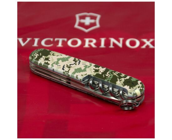 Ніж Victorinox Spartan Army 91 мм Піксель + Лого (1.3603.3_W3941p), зображення 4 Ніж Victorinox Spartan Army 91 мм Піксель + Лого (1.3603.3_W3941p), зображення 4
