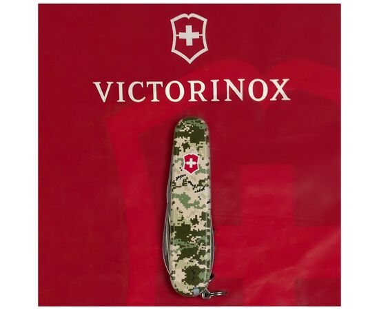 Ніж Victorinox Spartan Army 91 мм Піксель + Лого (1.3603.3_W3941p), зображення 9 Ніж Victorinox Spartan Army 91 мм Піксель + Лого (1.3603.3_W3941p), зображення 9