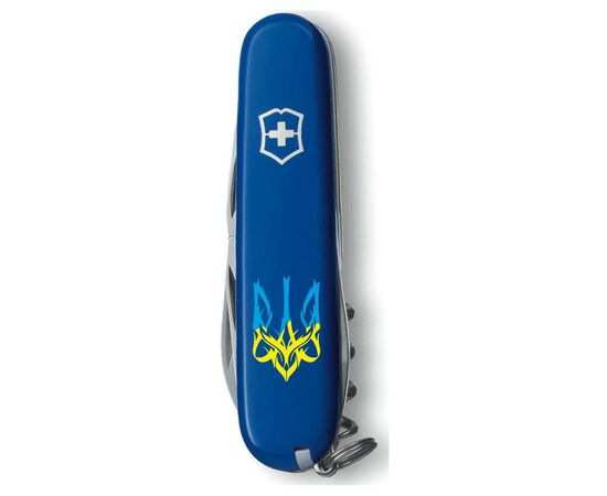Нож Victorinox Spartan Ukraine 91 мм Тризуб готичний синьо-жовтий (1.3603.2_T0636u), изображение 4 Нож Victorinox Spartan Ukraine 91 мм Тризуб готичний синьо-жовтий (1.3603.2_T0636u), изображение 4