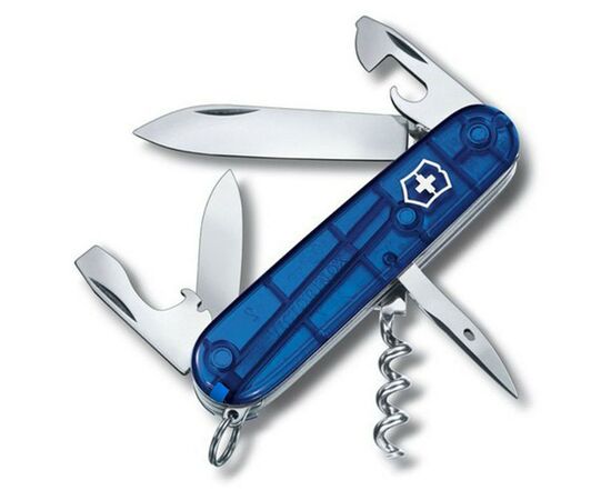 Нож Victorinox Spartan Ukraine 91 мм Синьо-прозорий/Жовтий (1.3603.T2.8), изображение 3 Нож Victorinox Spartan Ukraine 91 мм Синьо-прозорий/Жовтий (1.3603.T2.8), изображение 3