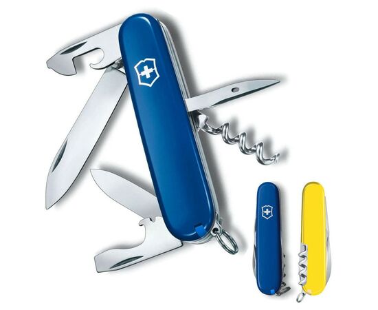 Нож Victorinox Spartan Ukraine 91 мм Синьо-Жовтий (1.3603.2.8), изображение 2