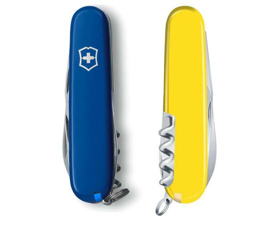Нож Victorinox Spartan Ukraine 91 мм Синьо-Жовтий (1.3603.2.8), изображение 6