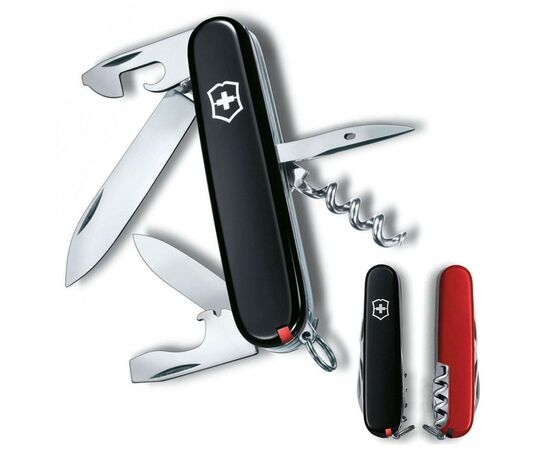 Ніж Victorinox Spartan Ukraine 91 мм Чорно-червоний (1.3603.3.1), зображення 2 Ніж Victorinox Spartan Ukraine 91 мм Чорно-червоний (1.3603.3.1), зображення 2