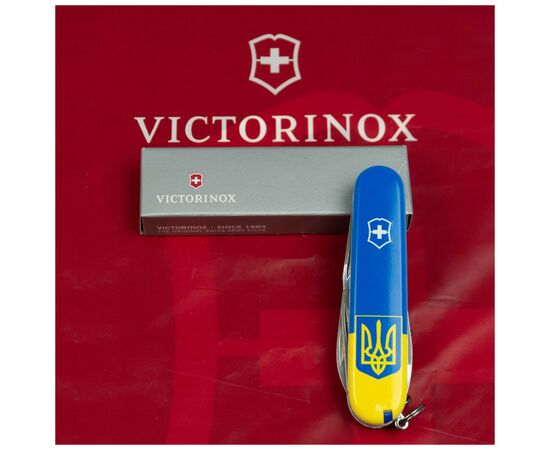 Нож Victorinox Spartan Ukraine 91 мм Герб на прапорі вертикальний (1.3603.7_T3030p), изображение 12