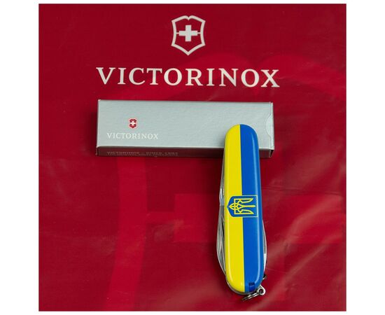 Нож Victorinox Spartan Ukraine 91 мм Герб на прапорі горизонтальний (1.3603.3_T3040p), изображение 12
