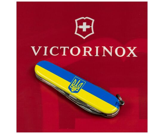 Нож Victorinox Spartan Ukraine 91 мм Герб на прапорі горизонтальний (1.3603.3_T3040p), изображение 3