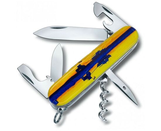 Нож Victorinox Spartan Ukraine 91 мм Марка з трактором (1.3603.3_T3110p), изображение 2