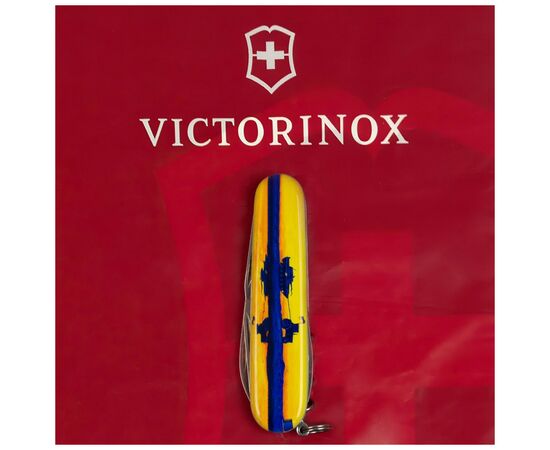Нож Victorinox Spartan Ukraine 91 мм Марка з трактором (1.3603.3_T3110p), изображение 9