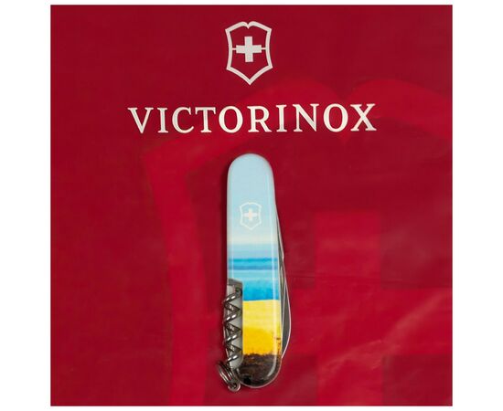 Ніж Victorinox Spartan Ukraine 3D 91 мм Марка русскій воєнний корабль ВСЬО (1.3603.7_T3120h), зображення 10