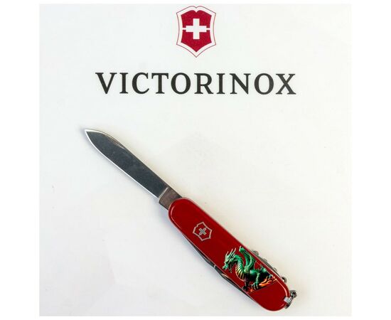 Нож Victorinox Spartan Zodiac 91 мм Зелений дракон на дереві (1.3603_Z3350u), изображение 5