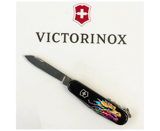 Нож Victorinox Spartan Zodiac 91 мм Яскравий дракон (1.3603.3_Z3330u), изображение 3 Нож Victorinox Spartan Zodiac 91 мм Яскравий дракон (1.3603.3_Z3330u), изображение 3