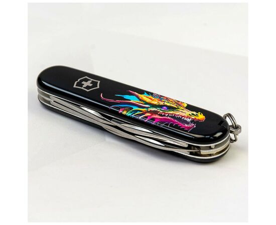 Нож Victorinox Spartan Zodiac 91 мм Яскравий дракон (1.3603.3_Z3330u), изображение 4 Нож Victorinox Spartan Zodiac 91 мм Яскравий дракон (1.3603.3_Z3330u), изображение 4