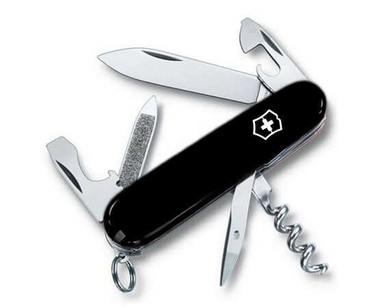 Нож Victorinox Sportsma 84 мм Чорний (0.3803.3)
