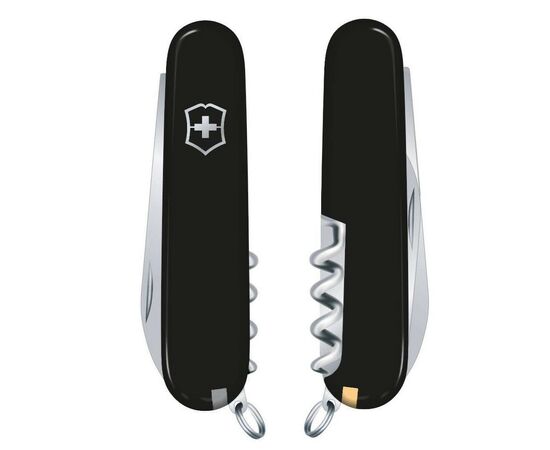 Нож Victorinox Waiter 84 мм Чорний (0.3303.3), изображение 3 Нож Victorinox Waiter 84 мм Чорний (0.3303.3), изображение 3