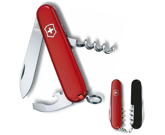 Нож Victorinox Waiter Ukraine 84 мм Червоно-червоний (0.3303.1.3), изображение 2