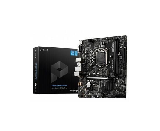 Материнская плата MSI B560M PRO-E, изображение 2 Материнская плата MSI B560M PRO-E, изображение 2