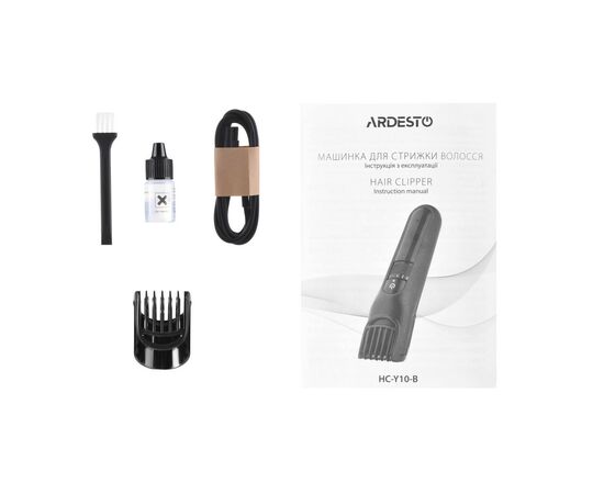 Машинка для стрижки Ardesto HC-Y10-B, изображение 10 Машинка для стрижки Ardesto HC-Y10-B, изображение 10