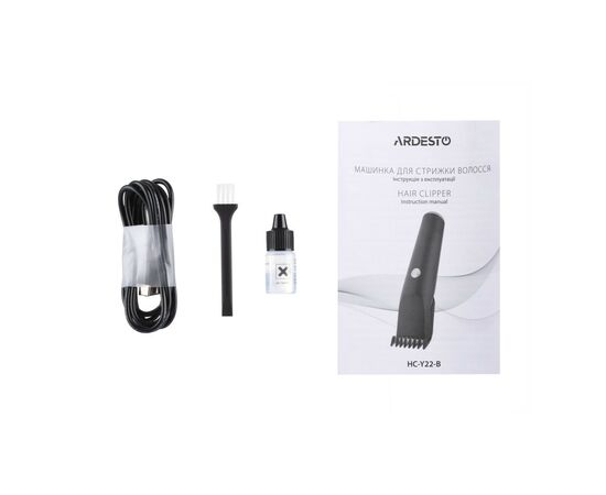 Машинка для стрижки Ardesto HC-Y22-B, изображение 8 Машинка для стрижки Ardesto HC-Y22-B, изображение 8