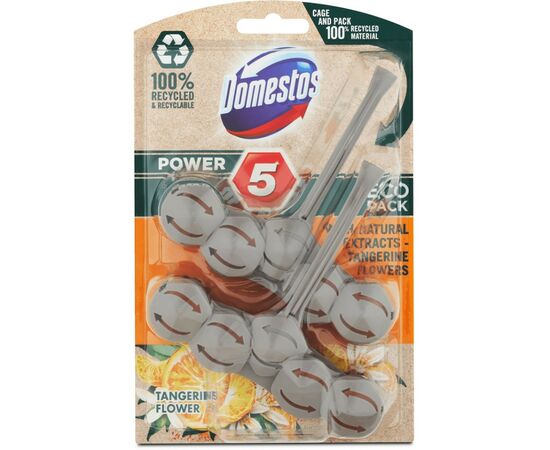 Туалетный блок Domestos Power 5 Цветы мандарина 2 x 55 г (8717163783740)