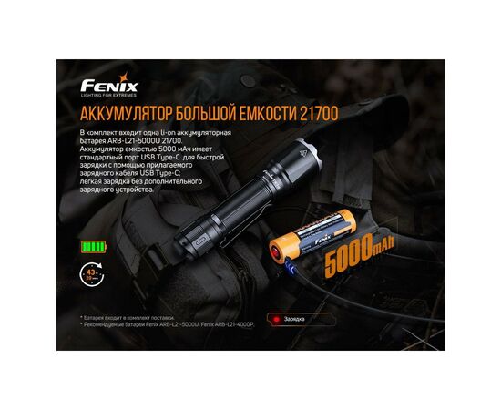 Фонарь Fenix TK16 V2.0 Green (TK16V20TGR), изображение 12 Фонарь Fenix TK16 V2.0 Green (TK16V20TGR), изображение 12