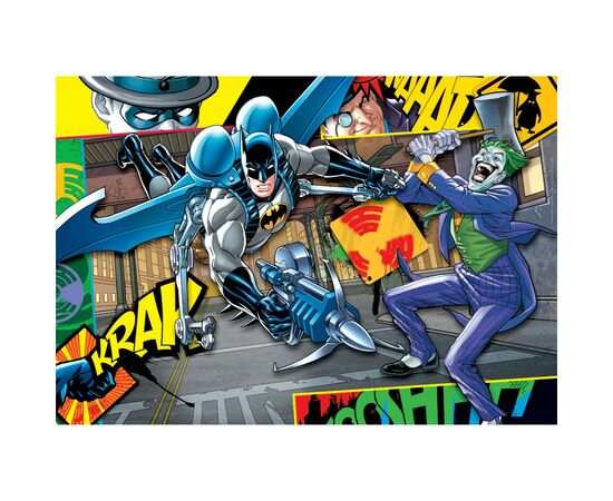 Пазл Clementoni светящийся в темноте Batman, серия Glowing, 104 элемента (27175), изображение 2 Пазл Clementoni светящийся в темноте Batman, серия Glowing, 104 элемента (27175), изображение 2