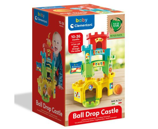 Развивающая игрушка Clementoni Ball Drop Castle (17226), изображение 3
