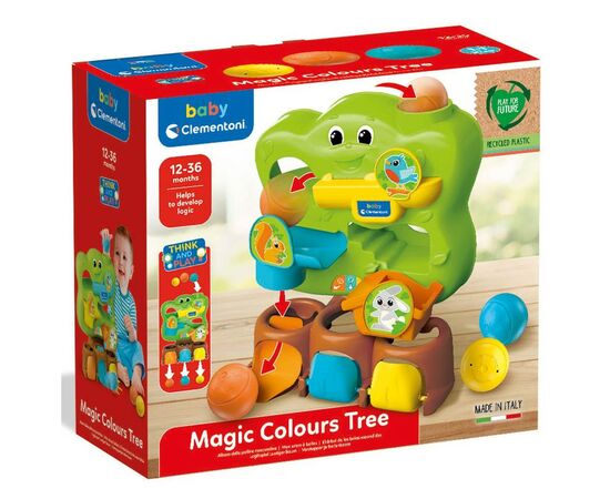 Развивающая игрушка Clementoni Magic Colour Tree (17687), изображение 3 Развивающая игрушка Clementoni Magic Colour Tree (17687), изображение 3