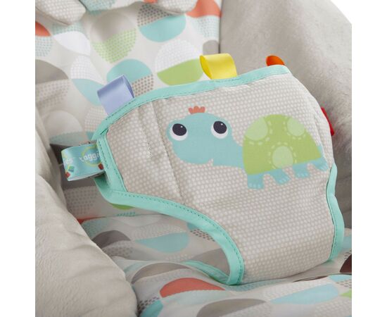 Кресло-качалка Bright Starts Happy Safari Bouncer (11508), изображение 2 Кресло-качалка Bright Starts Happy Safari Bouncer (11508), изображение 2