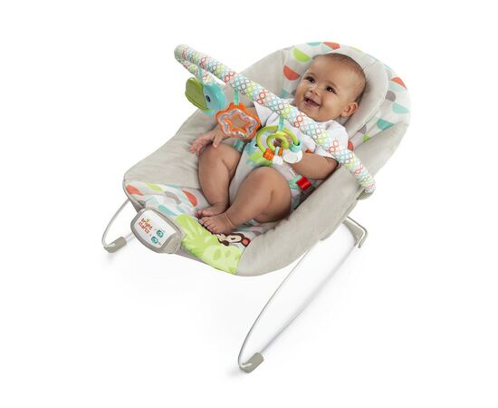 Кресло-качалка Bright Starts Happy Safari Bouncer (11508), изображение 5 Кресло-качалка Bright Starts Happy Safari Bouncer (11508), изображение 5