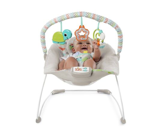 Кресло-качалка Bright Starts Happy Safari Bouncer (11508), изображение 6 Кресло-качалка Bright Starts Happy Safari Bouncer (11508), изображение 6