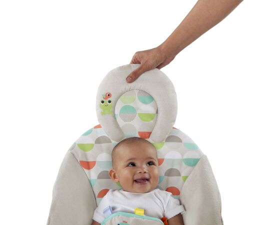 Кресло-качалка Bright Starts Happy Safari Bouncer (11508), изображение 7 Кресло-качалка Bright Starts Happy Safari Bouncer (11508), изображение 7