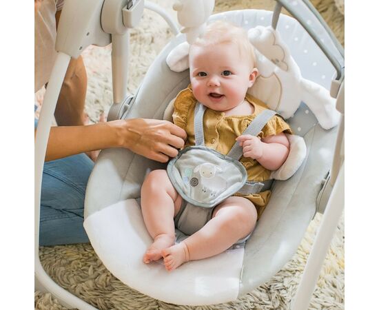 Кресло-качалка Ingenuity Comfort 2 Go – Cuddle Lamb (12184), изображение 4 Кресло-качалка Ingenuity Comfort 2 Go – Cuddle Lamb (12184), изображение 4