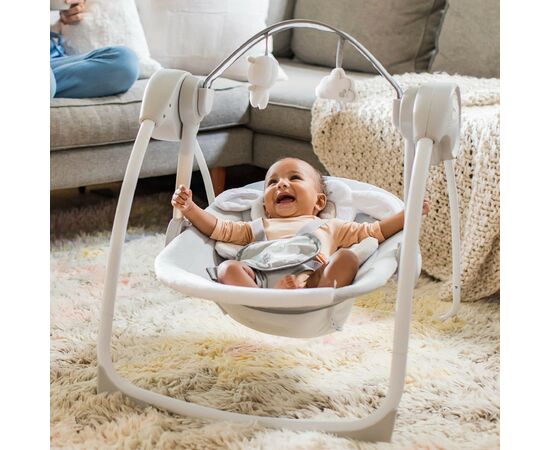 Кресло-качалка Ingenuity Comfort 2 Go – Cuddle Lamb (12184), изображение 5 Кресло-качалка Ingenuity Comfort 2 Go – Cuddle Lamb (12184), изображение 5
