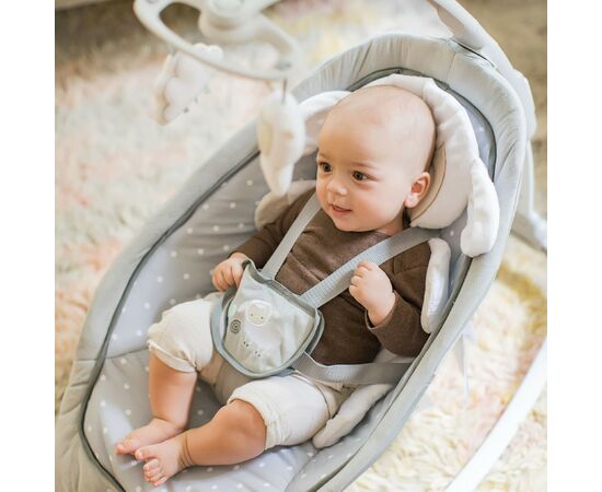 Кресло-качалка Ingenuity 2 в 1 Cuddle Lamb (12118), изображение 3 Кресло-качалка Ingenuity 2 в 1 Cuddle Lamb (12118), изображение 3