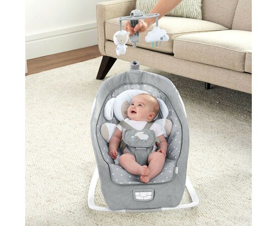 Кресло-качалка Ingenuity 2 в 1 Cuddle Lamb (12118), изображение 4 Кресло-качалка Ingenuity 2 в 1 Cuddle Lamb (12118), изображение 4