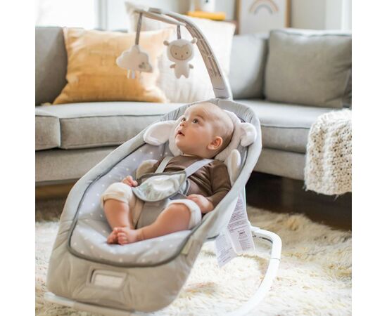 Кресло-качалка Ingenuity 2 в 1 Cuddle Lamb (12118), изображение 5 Кресло-качалка Ingenuity 2 в 1 Cuddle Lamb (12118), изображение 5
