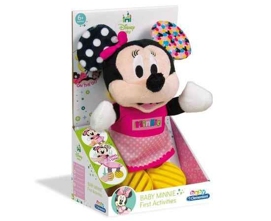 Іграшка на коляску Clementoni Baby Minnie, серія Disney Baby (8005125171644) (17164), зображення 3 Іграшка на коляску Clementoni Baby Minnie, серія Disney Baby (8005125171644) (17164), зображення 3
