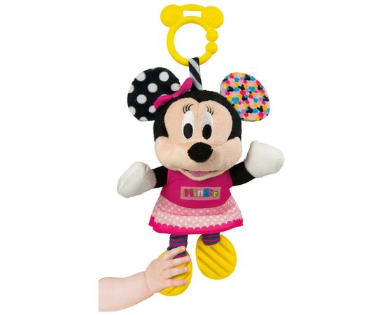 Іграшка на коляску Clementoni Baby Minnie, серія Disney Baby (8005125171644) (17164), зображення 4 Іграшка на коляску Clementoni Baby Minnie, серія Disney Baby (8005125171644) (17164), зображення 4