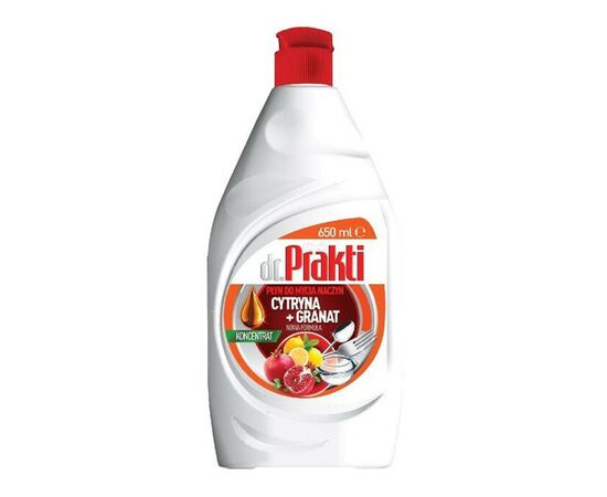 Засіб для ручного миття посуду Dr. Prakti Cytryna + Granat 650 мл (5900308777633)