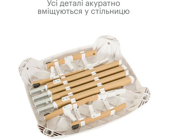 Стульчик для кормления Tutti Bambini 7 в 1 Nova белый (611010/3511), изображение 6 Стульчик для кормления Tutti Bambini 7 в 1 Nova белый (611010/3511), изображение 6