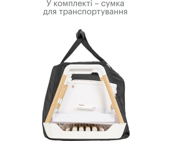 Стульчик для кормления Tutti Bambini 7 в 1 Nova белый (611010/3511), изображение 7 Стульчик для кормления Tutti Bambini 7 в 1 Nova белый (611010/3511), изображение 7