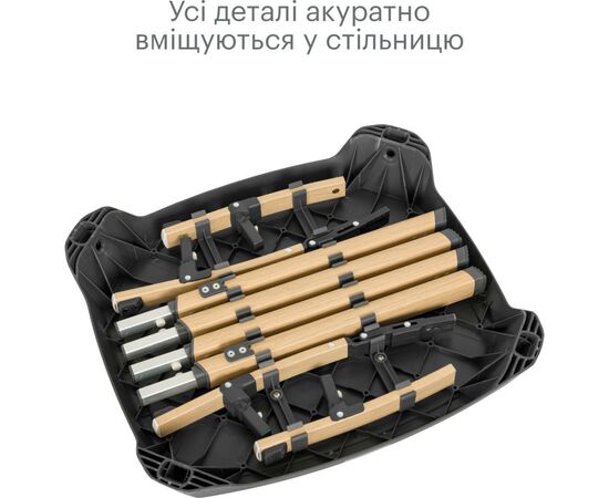 Стульчик для кормления Tutti Bambini 7 в 1 Nova серый (611010/3590), изображение 9 Стульчик для кормления Tutti Bambini 7 в 1 Nova серый (611010/3590), изображение 9