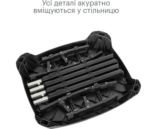 Стульчик для кормления Tutti Bambini 7 в 1 Nova черный (611010/9999), изображение 8 Стульчик для кормления Tutti Bambini 7 в 1 Nova черный (611010/9999), изображение 8