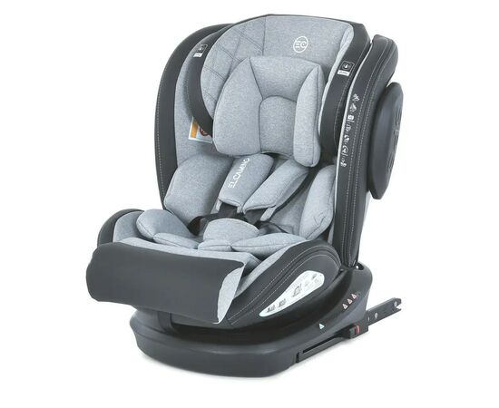 Автокрісло El Camino EVOLUTION 2 360 ISOFIX (0-36кг) (ME 1045-1 royal gray)