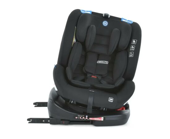 Автокресло El Camino ABSOLUTE 360 ISOFIX (0-36кг) (ME 1079 royal total blac), изображение 4 Автокресло El Camino ABSOLUTE 360 ISOFIX (0-36кг) (ME 1079 royal total blac), изображение 4