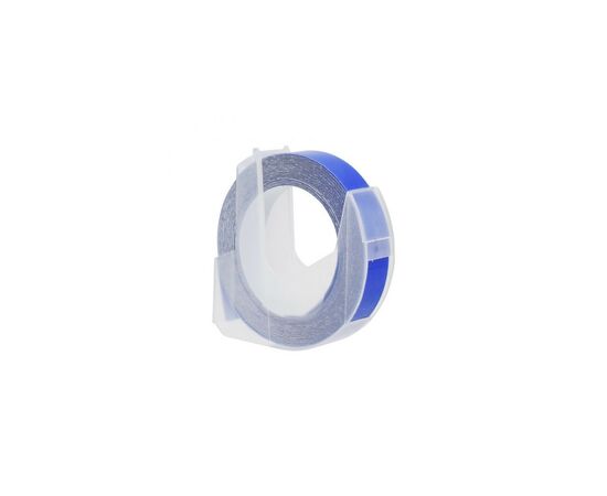 Лента для принтера этикеток UKRMARK D-520106-BL, 9 мм х 3 м, синя, аналог DYMO 520106 / S0898140 (00862), изображение 3 Лента для принтера этикеток UKRMARK D-520106-BL, 9 мм х 3 м, синя, аналог DYMO 520106 / S0898140 (00862), изображение 3