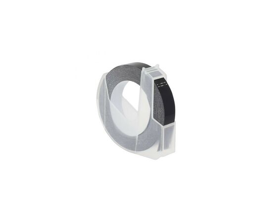 Лента для принтера этикеток UKRMARK D-520109-BK, 9 мм х 3 м, чорна, аналог DYMO 520109 / S0898130 (00859)